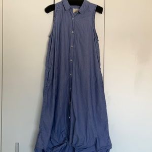 Anthropologie Maeve Sleeveless Cotton Dress